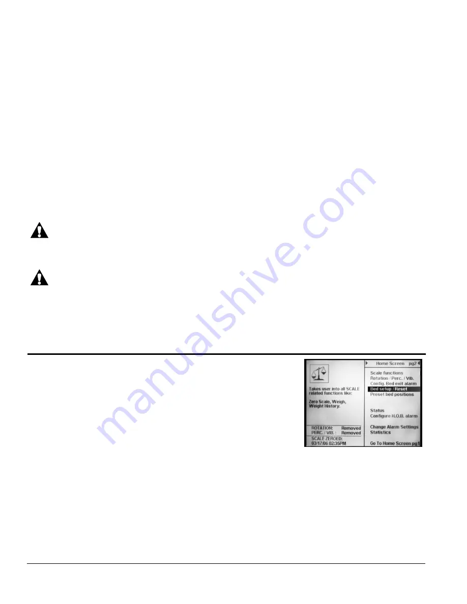 Hill-Rom P1830 User Manual Download Page 38