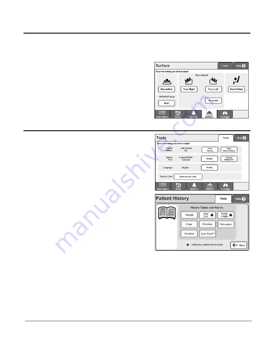 Hill-Rom P1830 User Manual Download Page 55