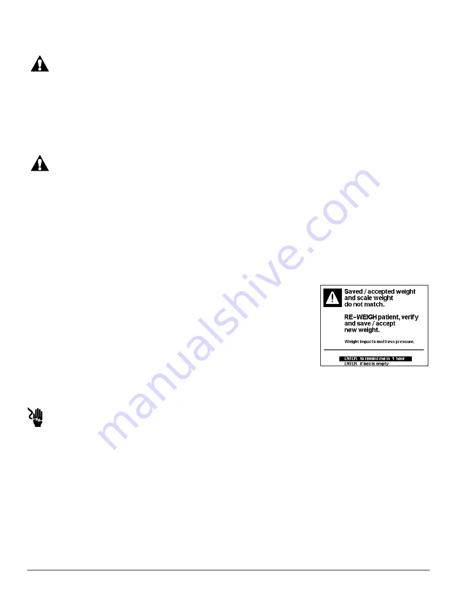 Hill-Rom P1830 User Manual Download Page 58