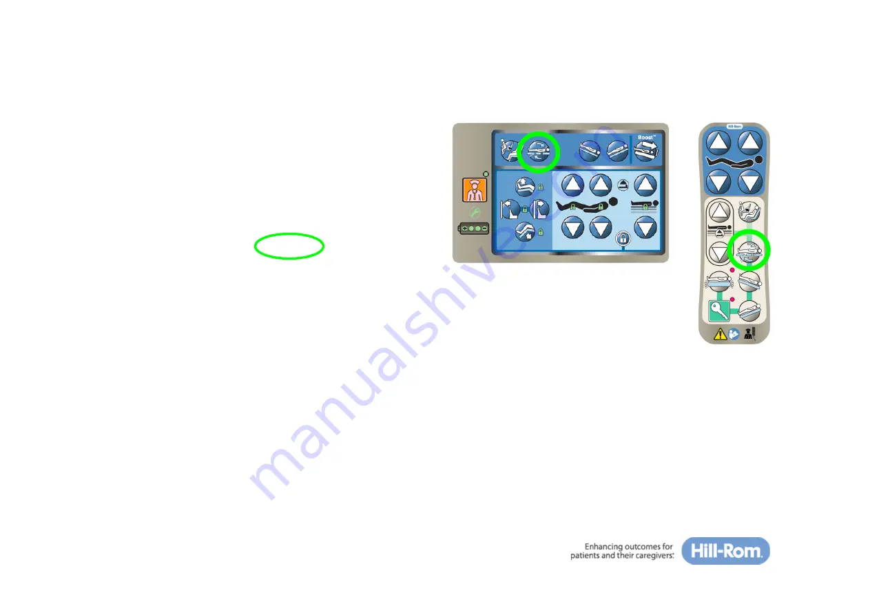 Hill-Rom The Progressa Quick Reference Manual Download Page 22