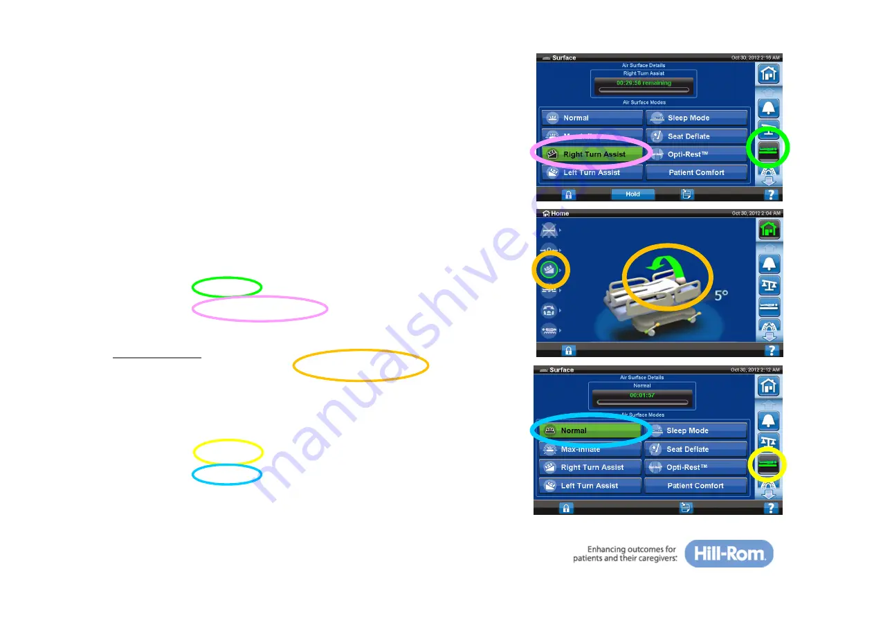 Hill-Rom The Progressa Quick Reference Manual Download Page 30