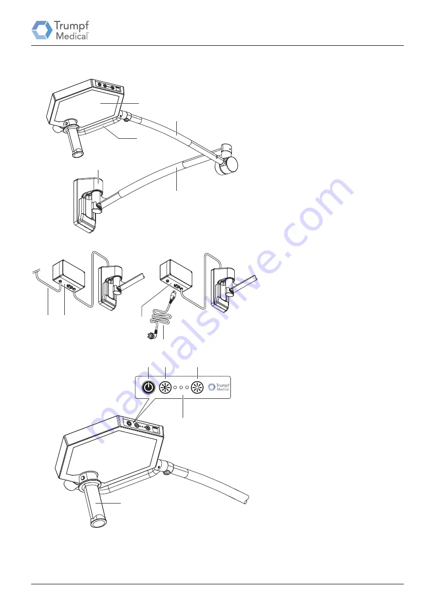 Hill-Rom Trumpf Medical TruLight 1000 Скачать руководство пользователя страница 25