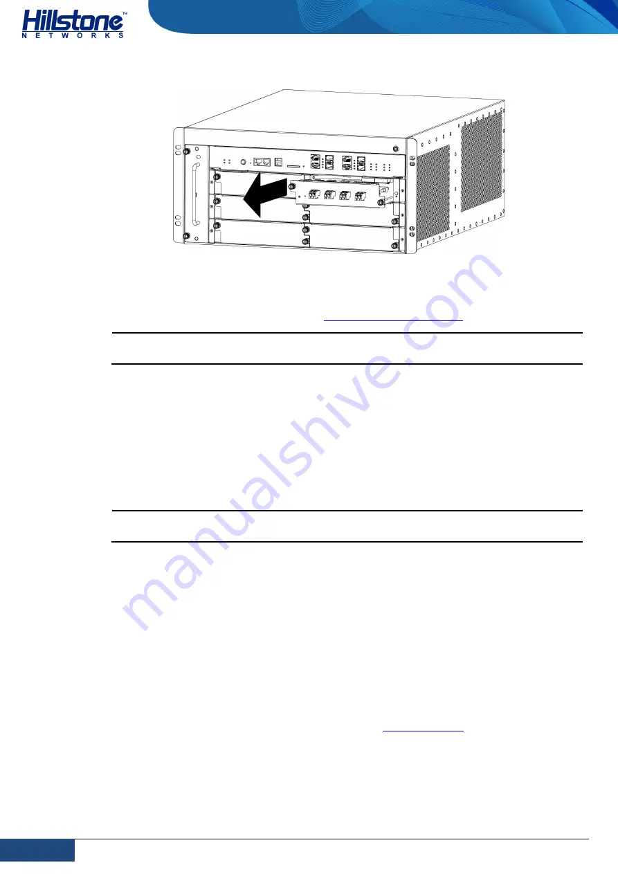 Hillstone SG-6000-X10800 Hardware Reference Manual Download Page 81