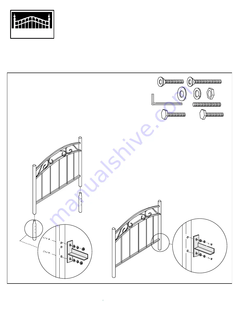 Hillstreet Beds Emily 1862 Twin Скачать руководство пользователя страница 3