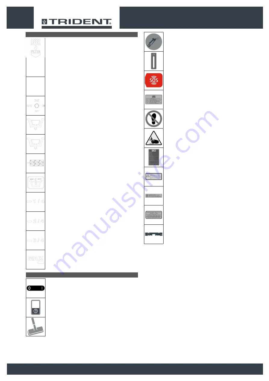 Hillyard TRIDENT R36 SC 1SL PLUS Use And Maintenance Manual Download Page 14