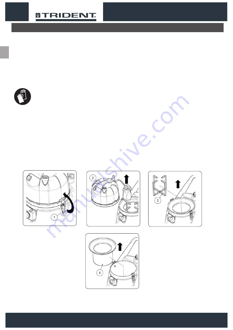 Hillyard TRIDENT WD21V Use And Maintenance Manual Download Page 112