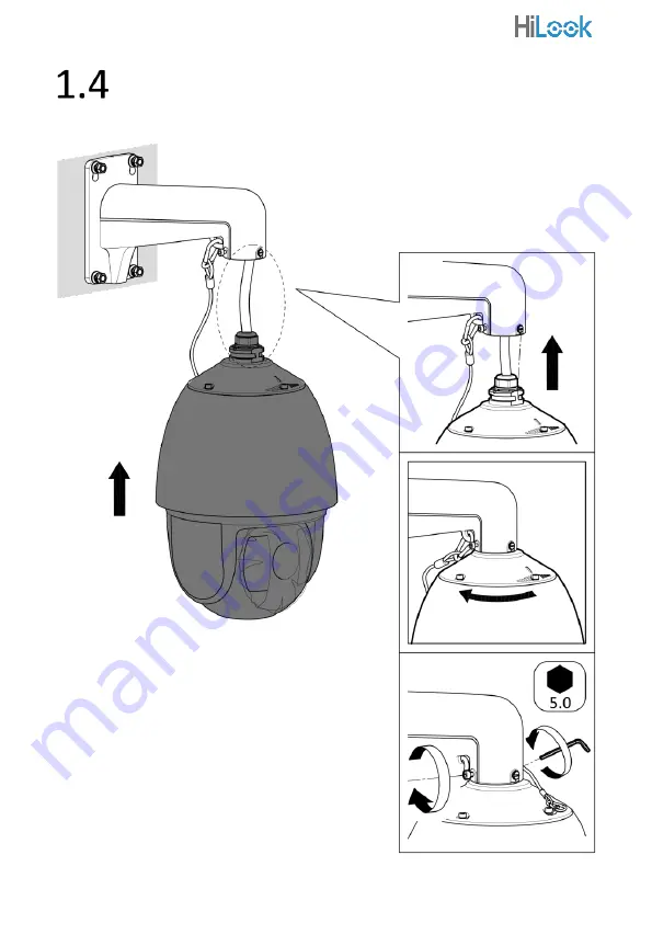 HiLook PTZ-N4215-DE3 Quick Start Manual Download Page 14