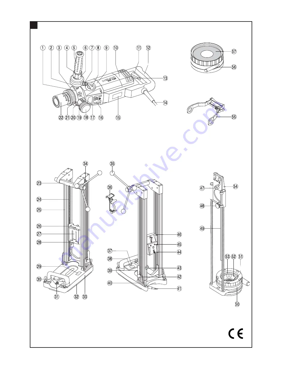 Hilti DD 130 Operating Instructions Manual Download Page 2