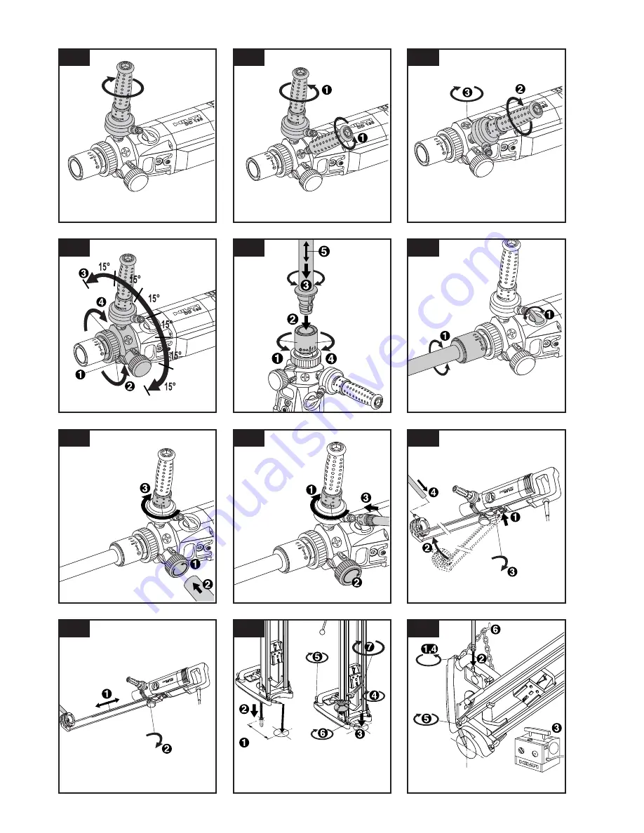 Hilti DD 130 Operating Instructions Manual Download Page 3