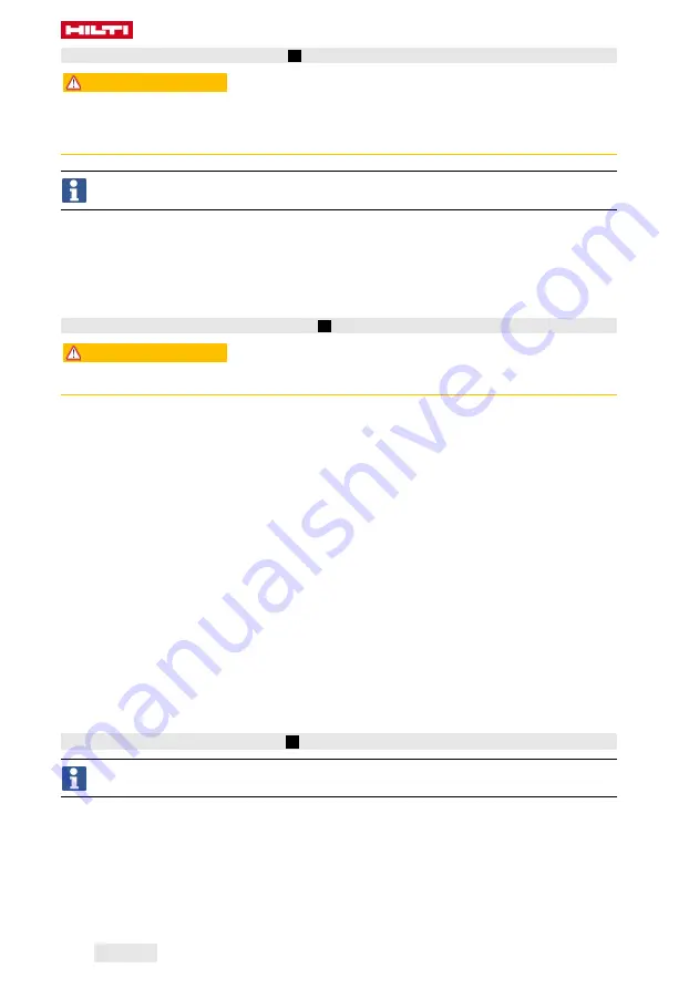 Hilti DSH 600-X Manual Download Page 122