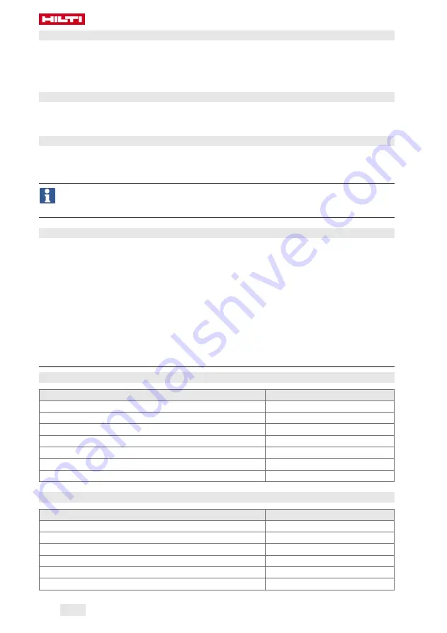 Hilti DSH 600-X Manual Download Page 190