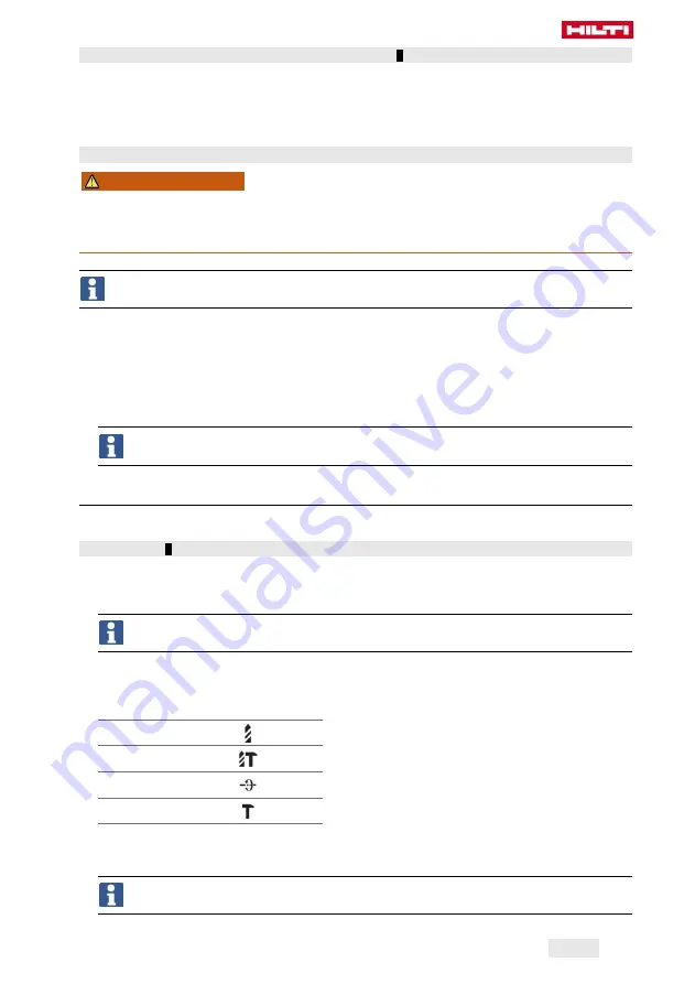Hilti NURON TE 5-22 User Manual Download Page 43