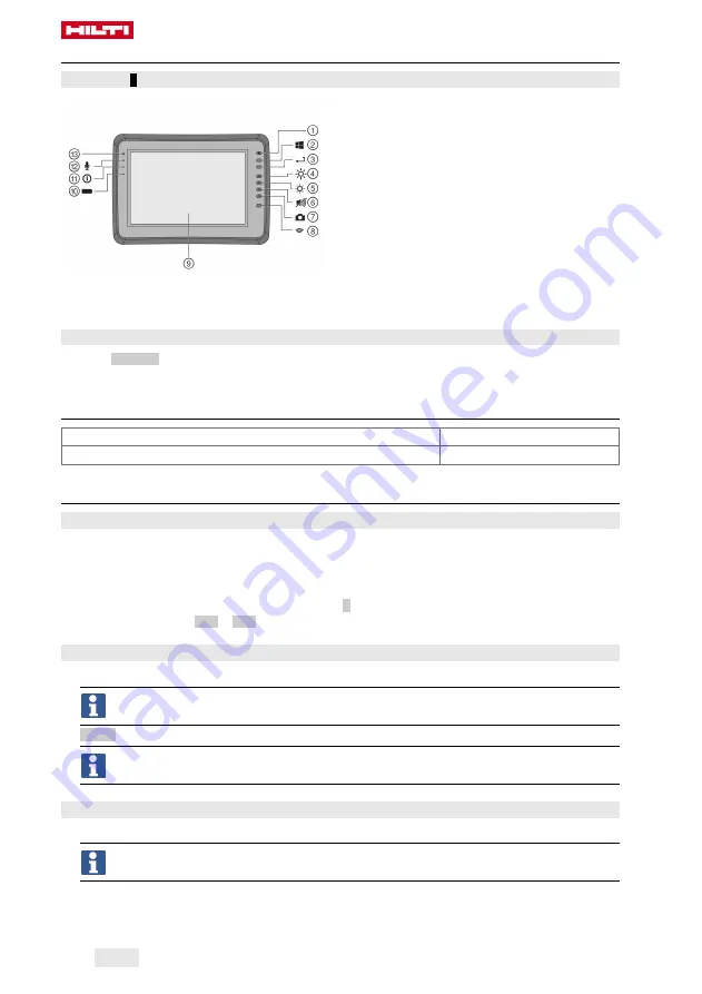 Hilti PSA 200 Manual Download Page 102