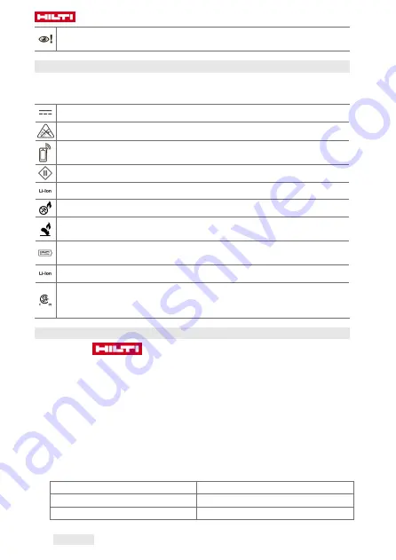 Hilti SL 2-22 Manual Download Page 18