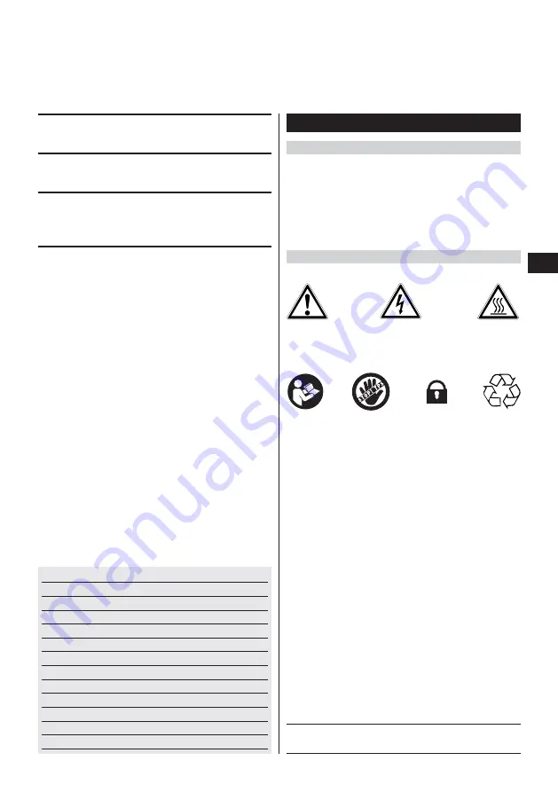 Hilti TE 706 Operating Instructions Manual Download Page 74