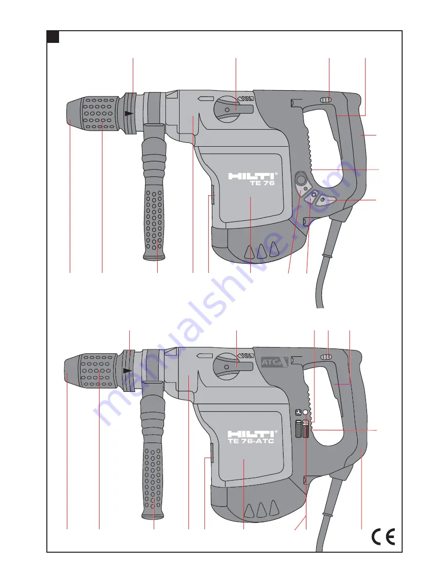 Hilti TE 76 Скачать руководство пользователя страница 2