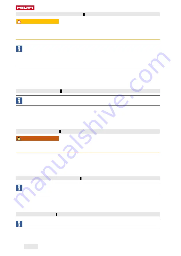 Hilti TE DRS-4/6 Manual Download Page 12
