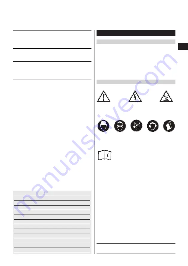 Hilti UH 650 Operating Instructions Manual Download Page 15