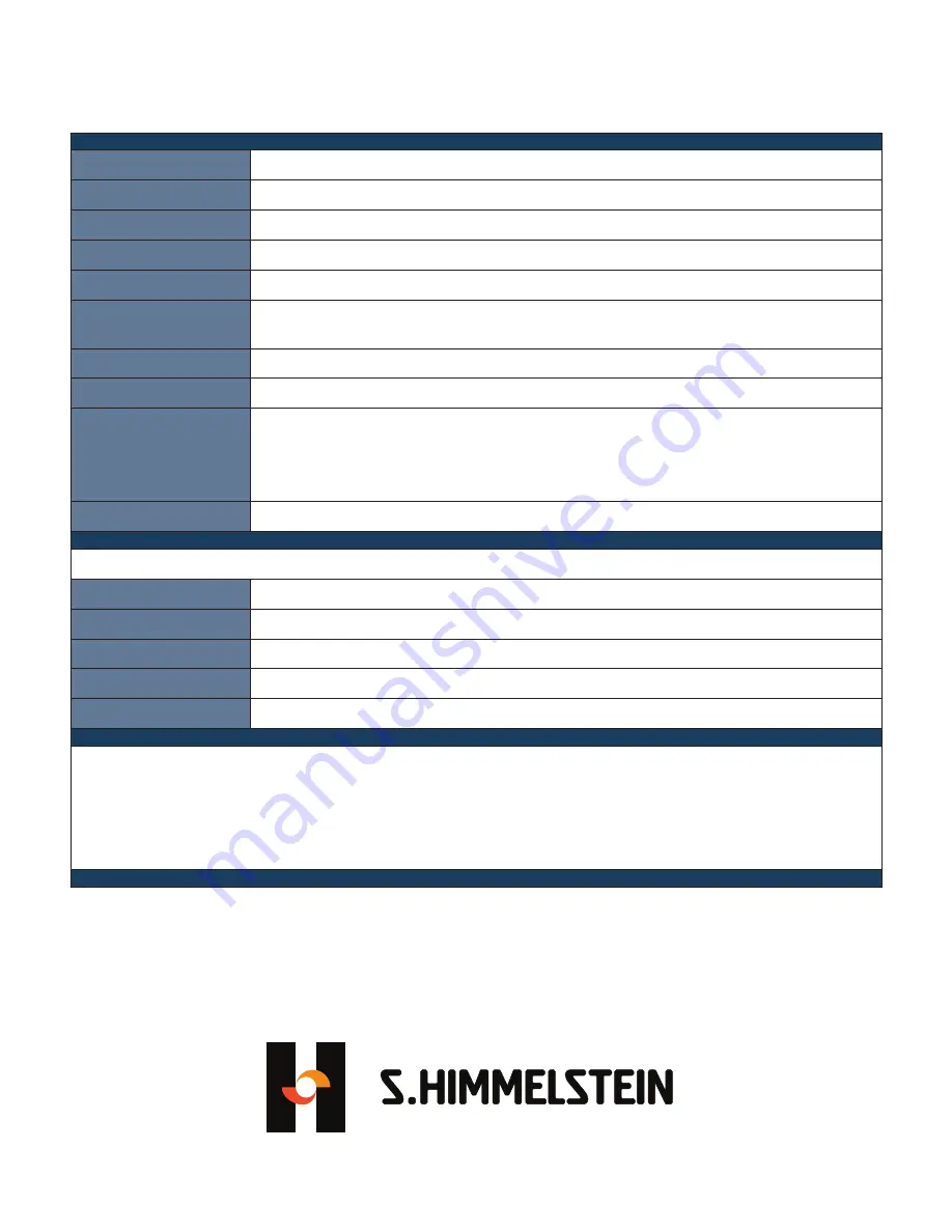 Himmelstein MCRT 48200V Скачать руководство пользователя страница 2