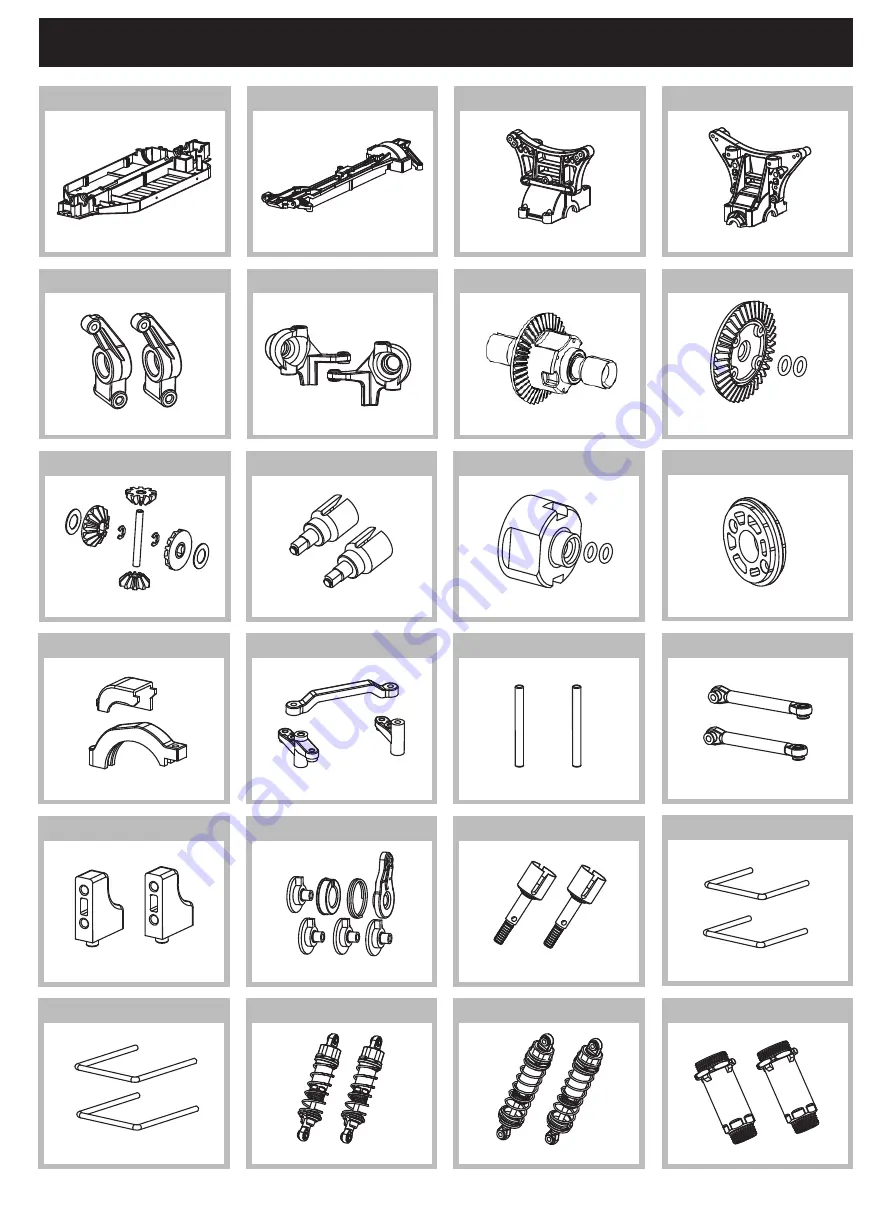 Himoto Bowie BUGGY E10XB Assembly Manual Download Page 14