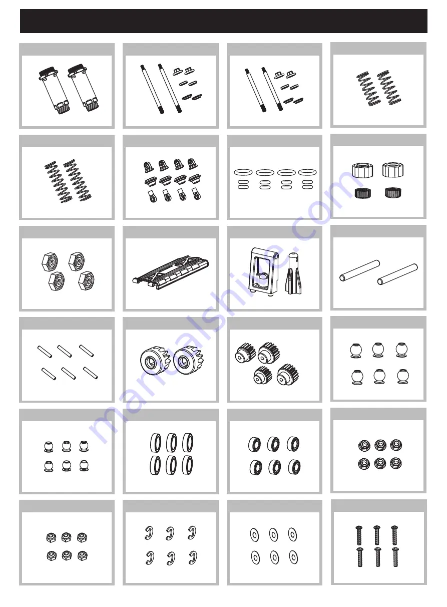 Himoto Bowie BUGGY E10XB Assembly Manual Download Page 15