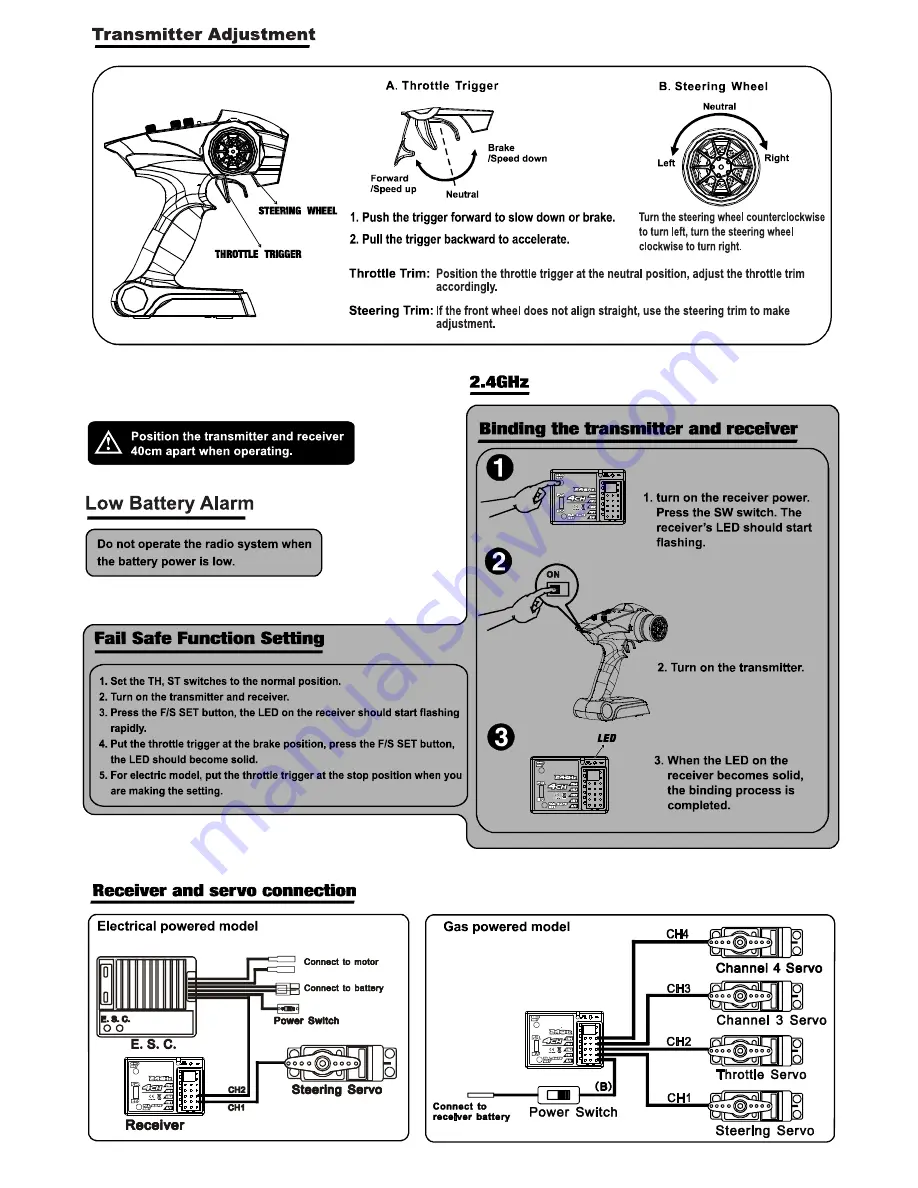 Himoto EDC-16 HI4163 Instruction Manual Download Page 6