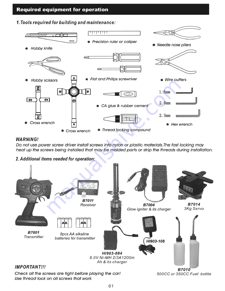 Himoto HI905T2 Instruction Manual Download Page 2