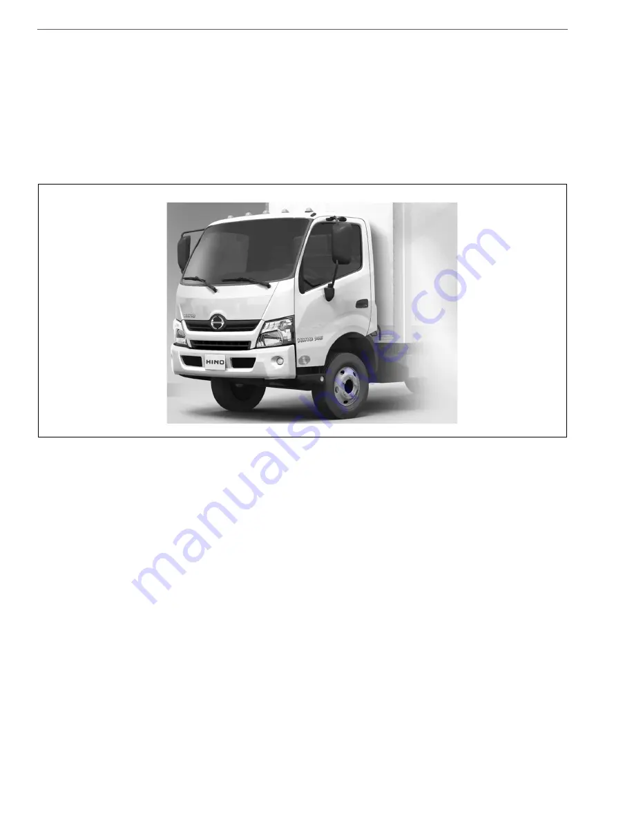 Hino Motors HINO 155 series Workshop Manual Download Page 8