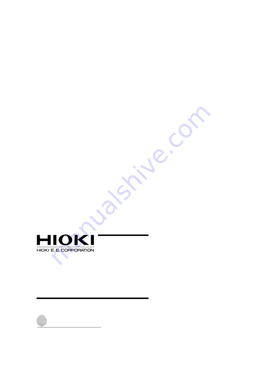 Hioki 3155-01 Instruction Manual Download Page 366