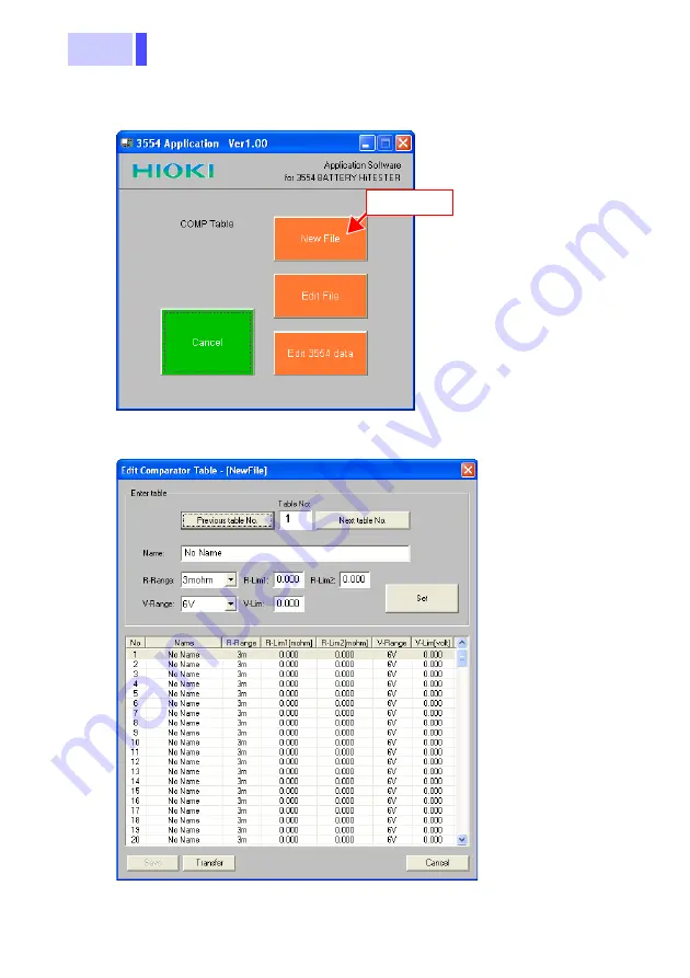 Hioki 3554 Instruction Manual Download Page 116