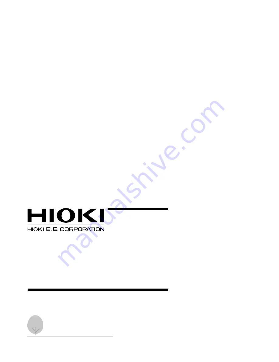 Hioki 3636-20 Instruction Manual Download Page 40