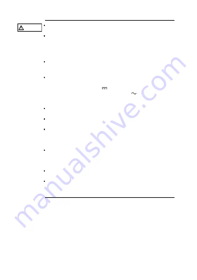 Hioki 8205-10 Instruction Manual Download Page 10