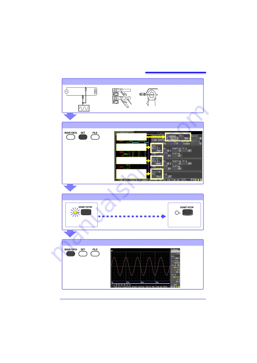 Hioki 8870-20 Measurement Manual Download Page 7