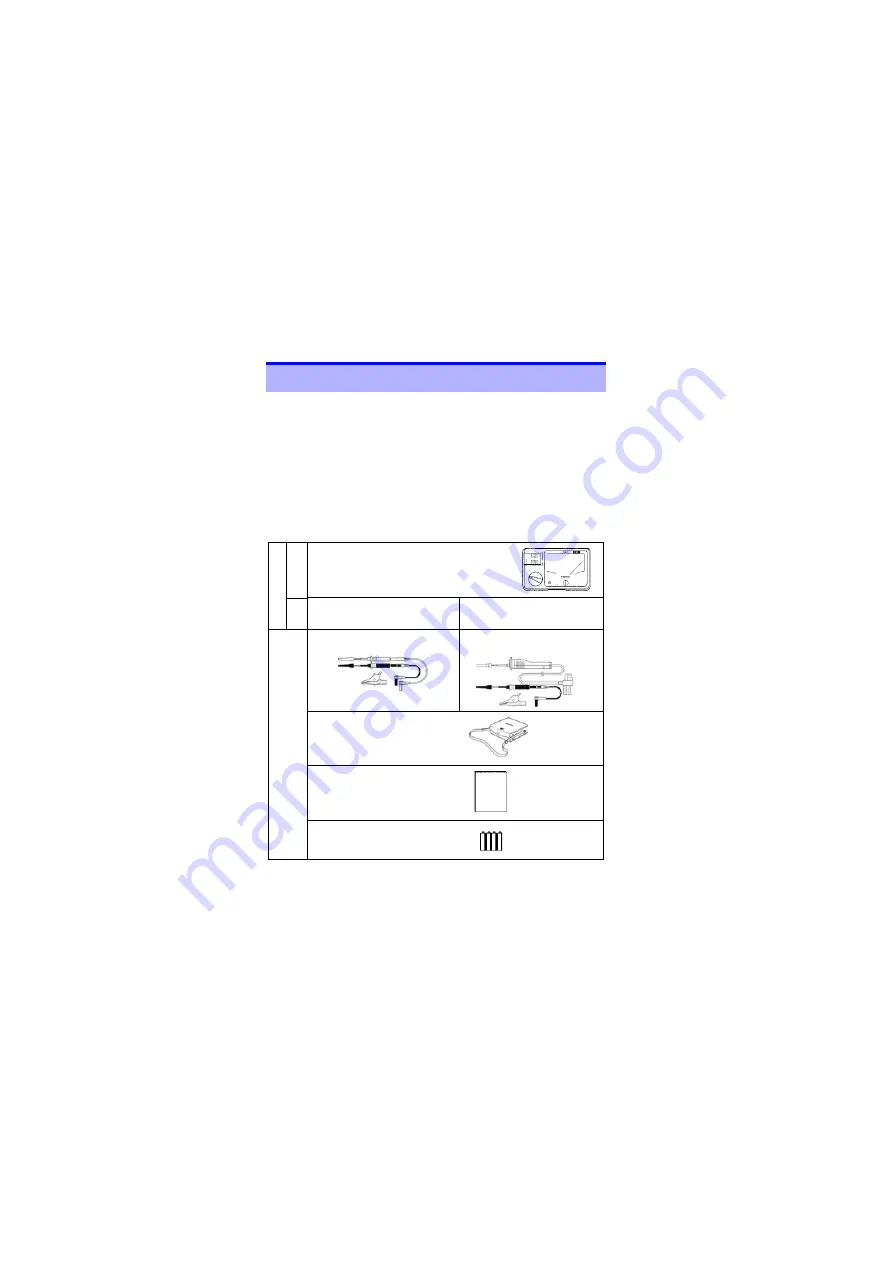 Hioki Analog MO HiTESTER IR4011 Скачать руководство пользователя страница 6