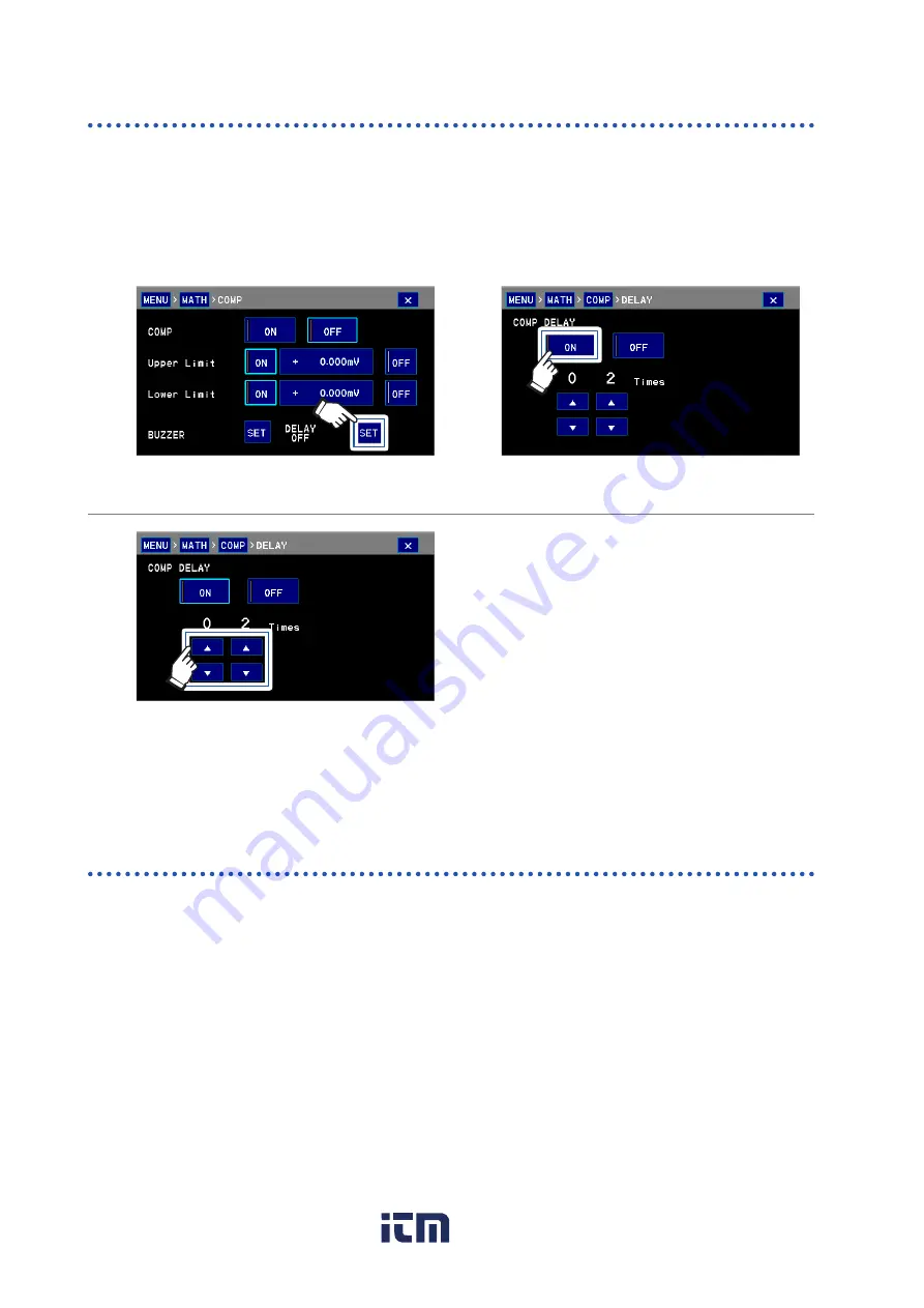 Hioki DM7275 Series Instruction Manual Download Page 60