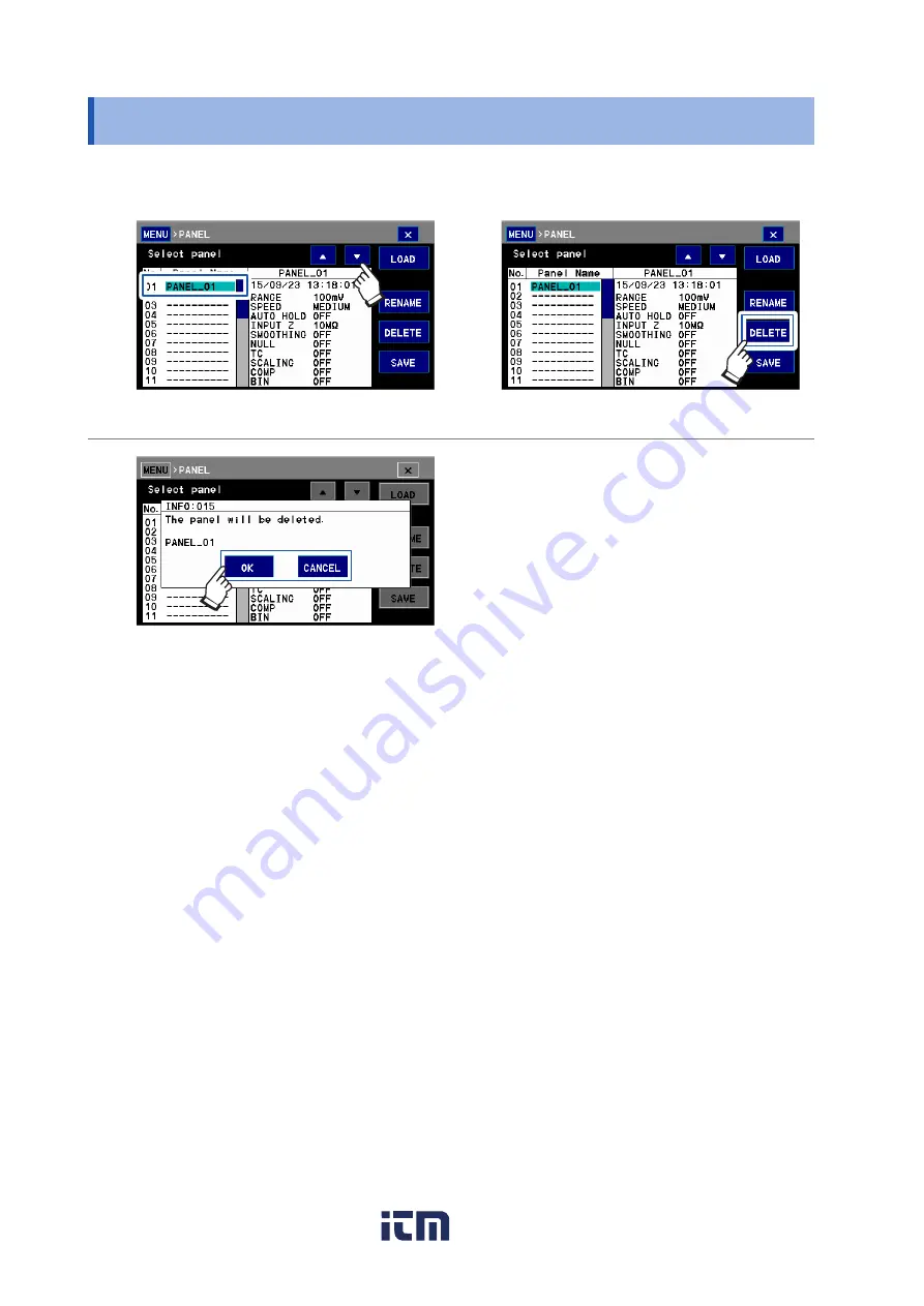 Hioki DM7275 Series Instruction Manual Download Page 69