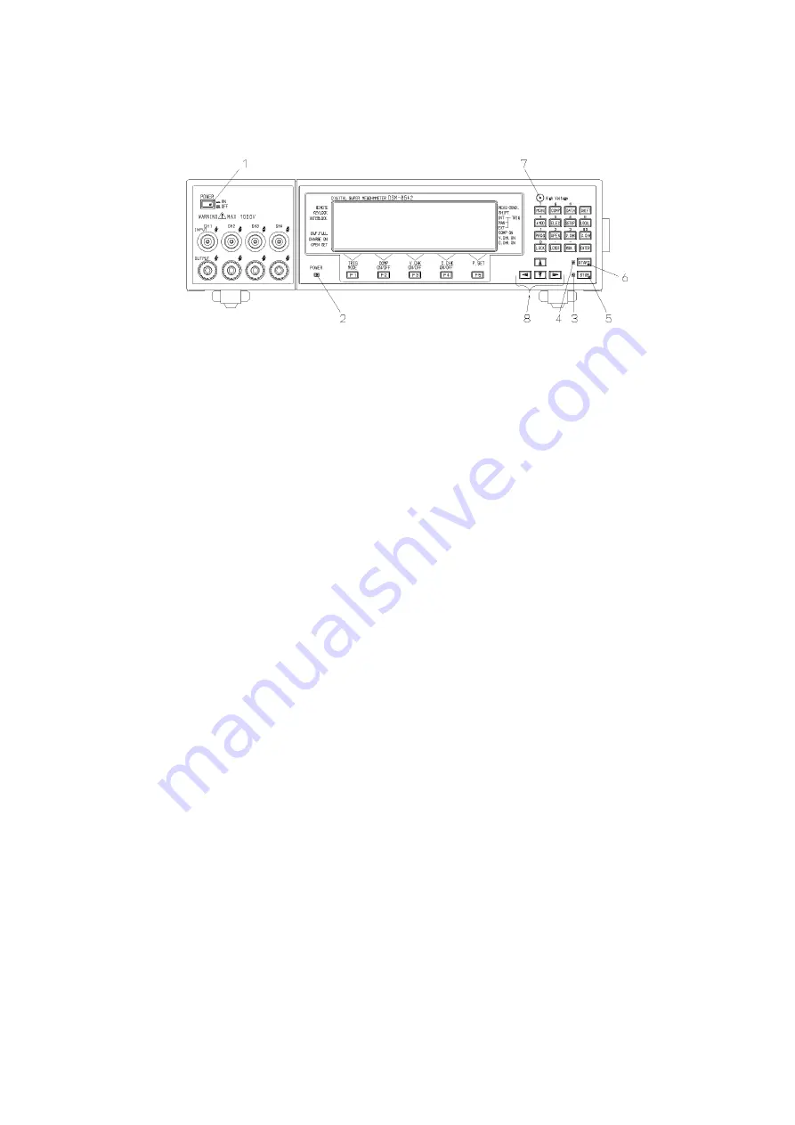 Hioki DSM-8542 Скачать руководство пользователя страница 23