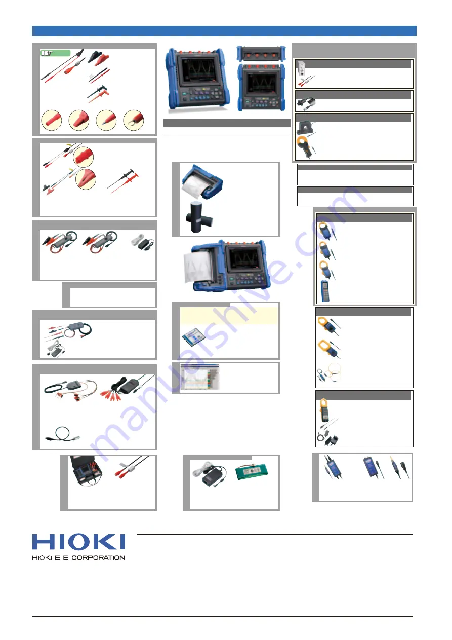 Hioki HiCORDER MR8880 Manual Download Page 8