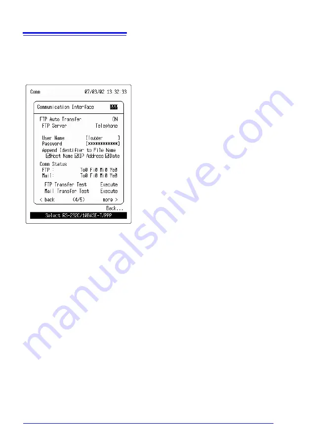 Hioki HiLogger 3145-20 Instruction Manual Download Page 60