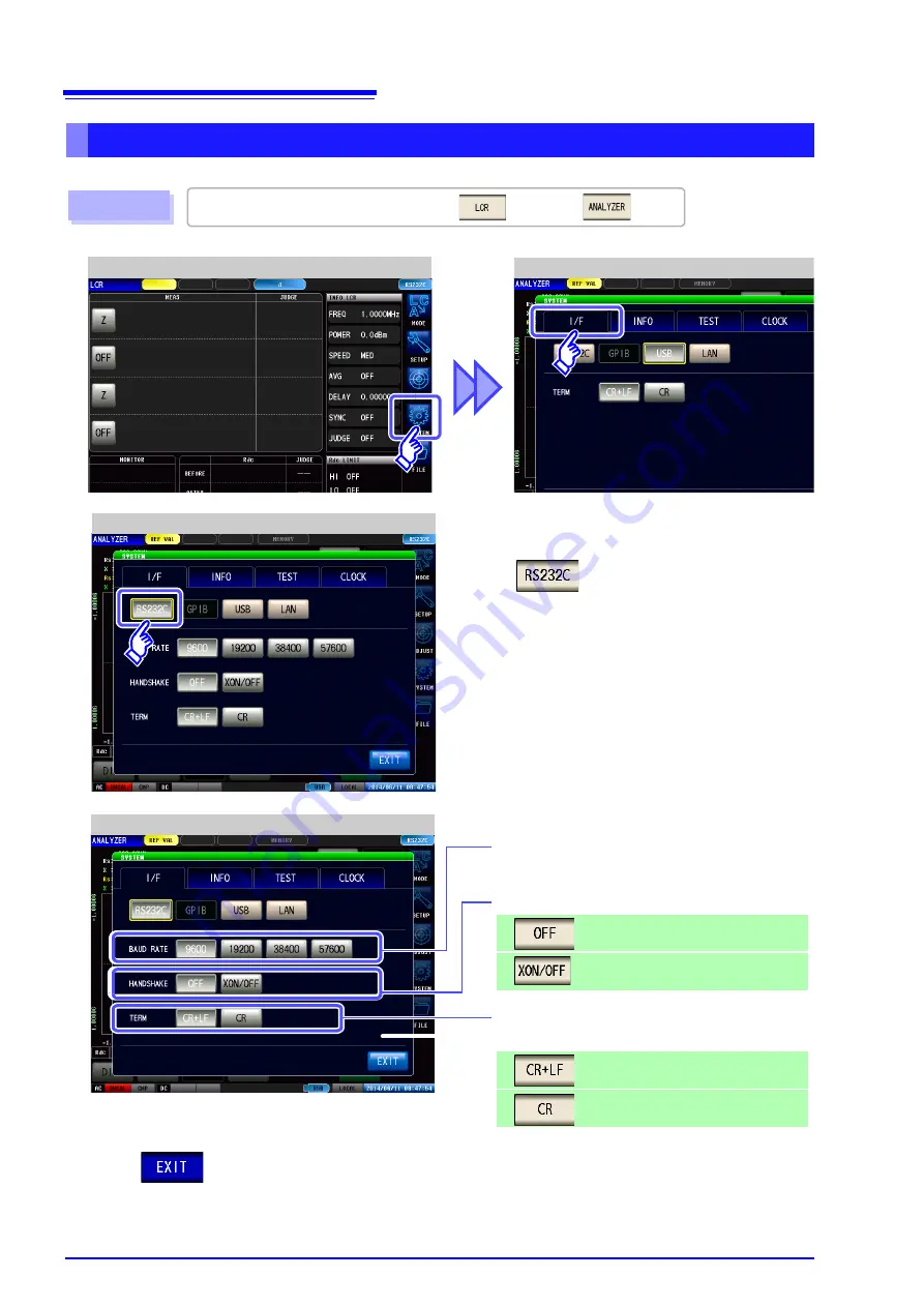 Hioki IM3523 Instruction Manual Download Page 68