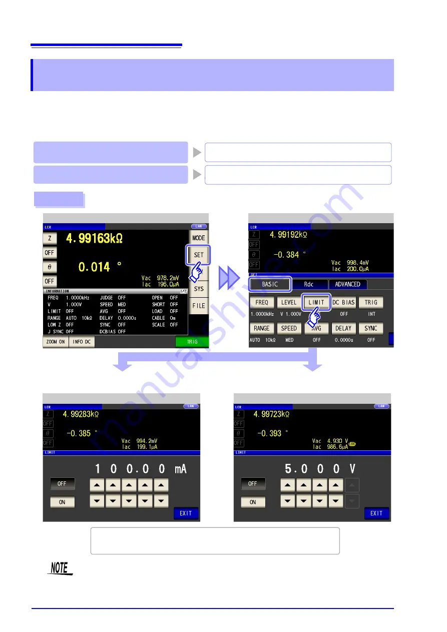 Hioki IM3533 Instruction Manual Download Page 64