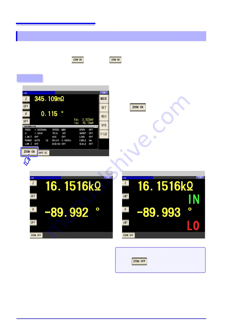 Hioki IM3570 Instruction Manual Download Page 134