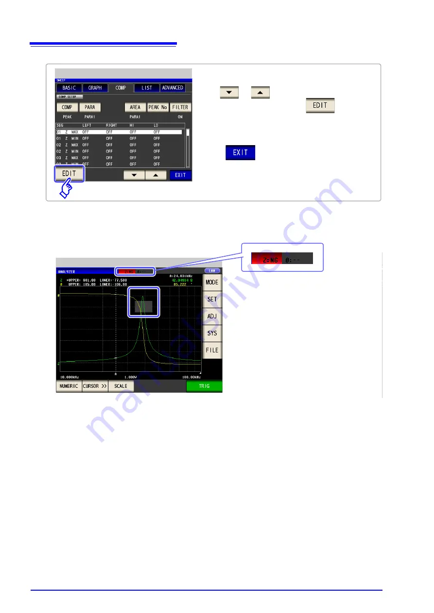 Hioki IM3570 Instruction Manual Download Page 222