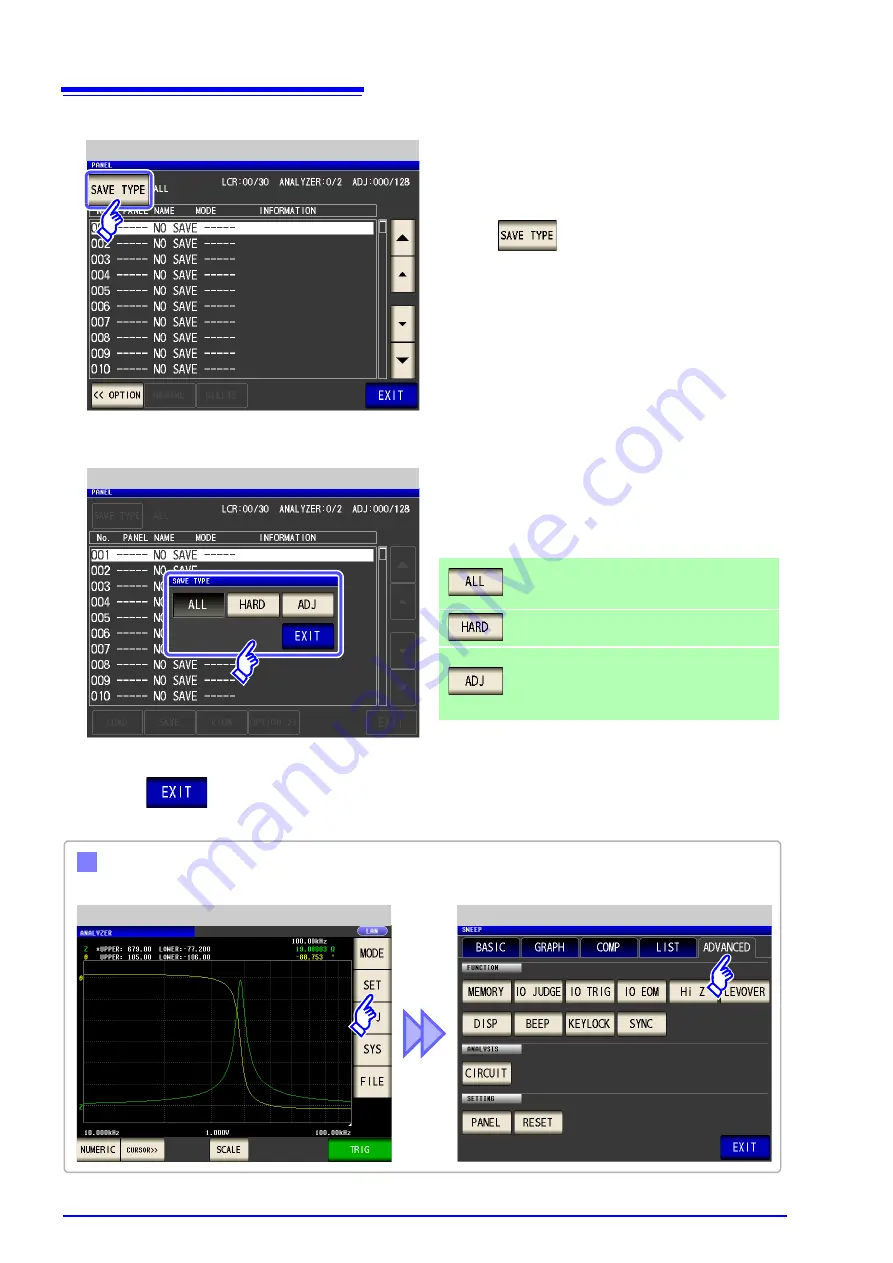 Hioki IM3570 Instruction Manual Download Page 326