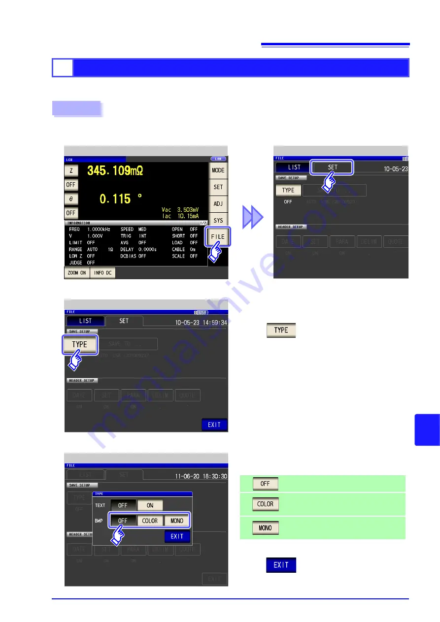 Hioki IM3570 Instruction Manual Download Page 349