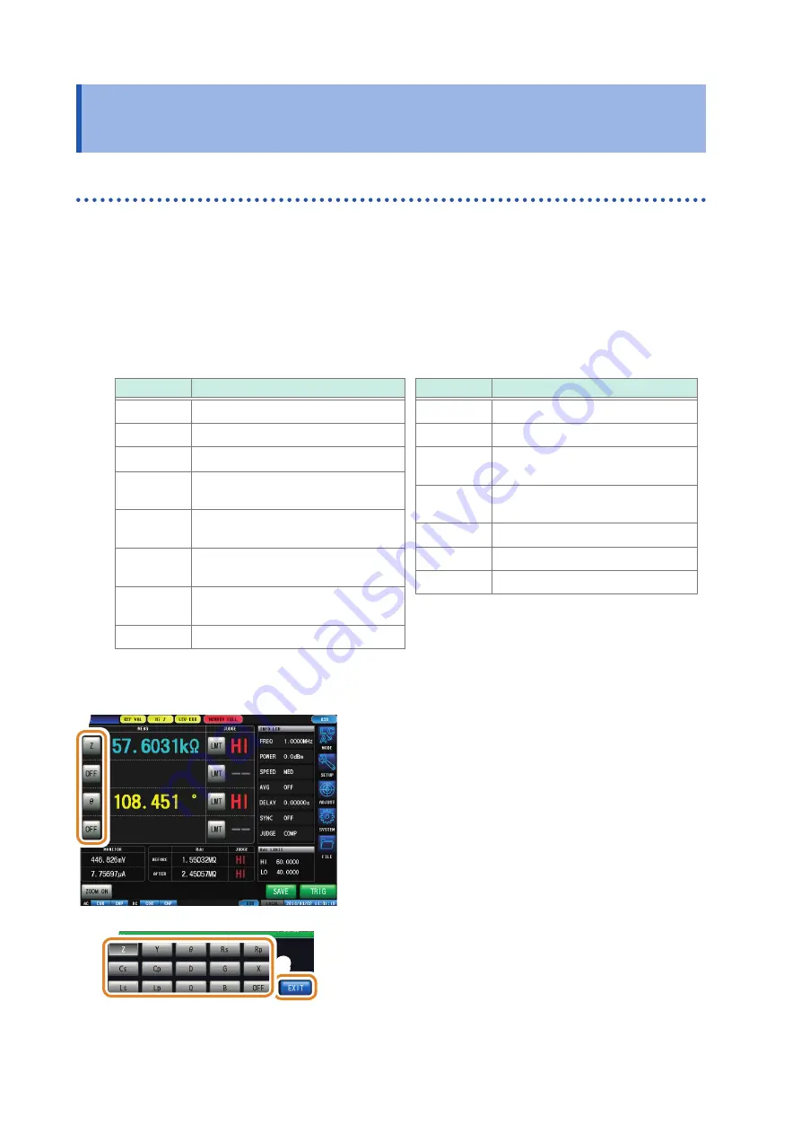 Hioki IM7580 Instruction Manual Download Page 40