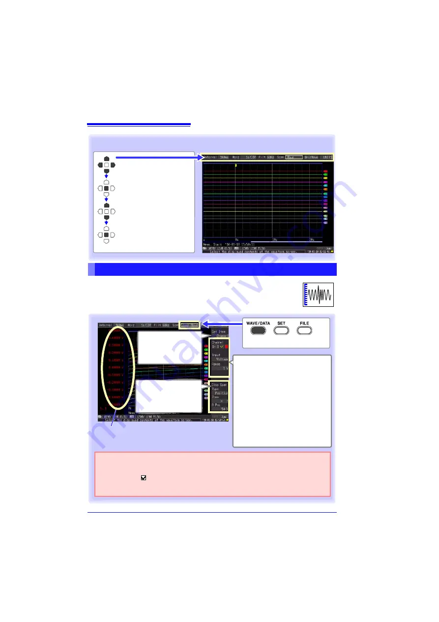 Hioki LR8400-20 Instruction Manual Download Page 100