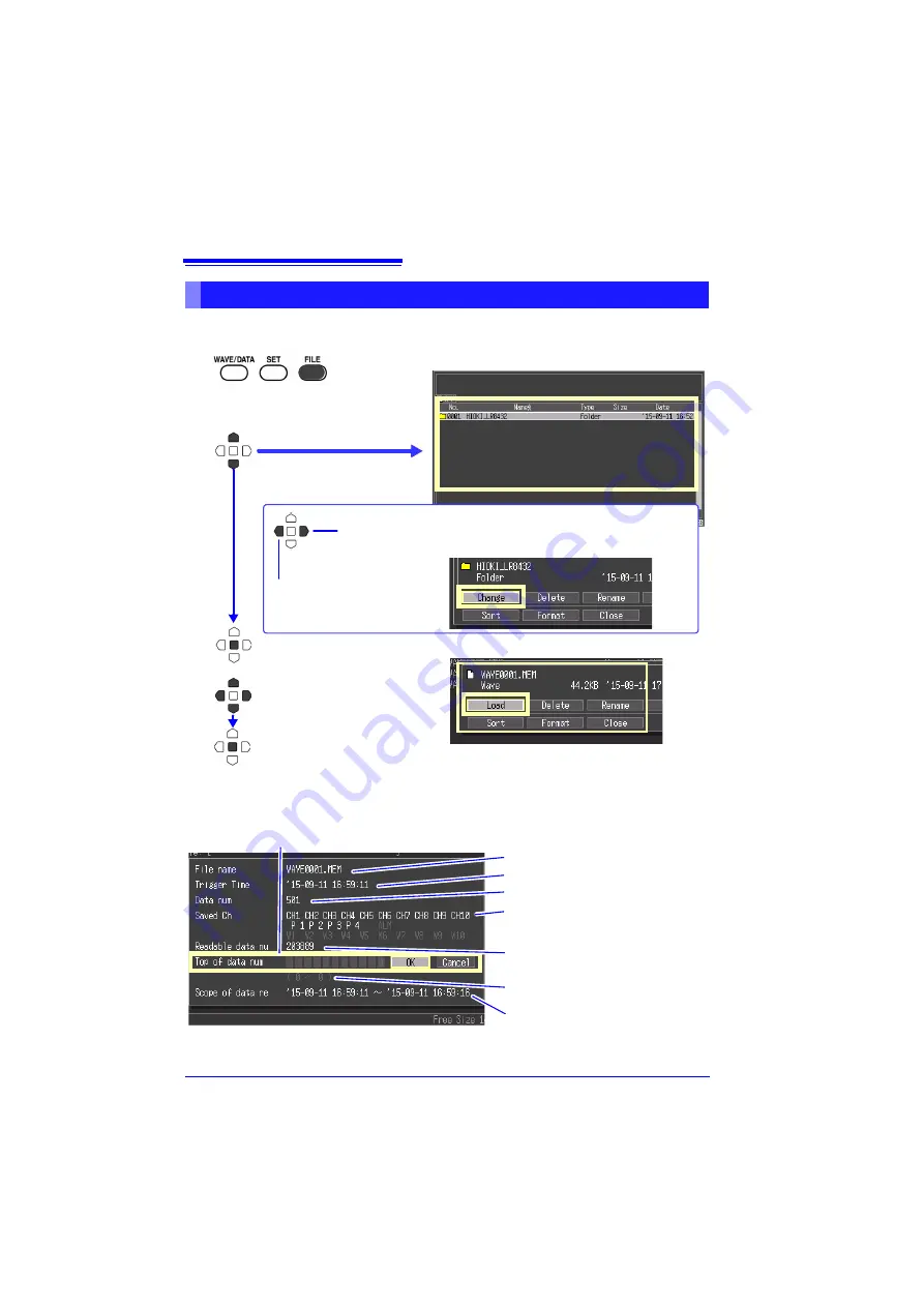 Hioki LR8432-20 Instruction Manual Download Page 130