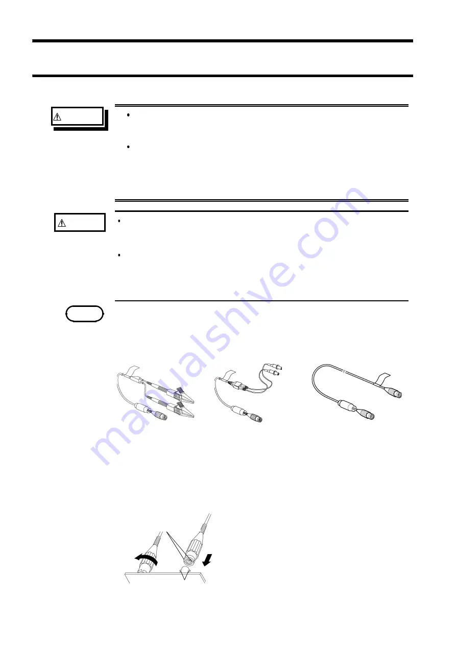 Hioki MEMORY HiCORDER 8855 Скачать руководство пользователя страница 34