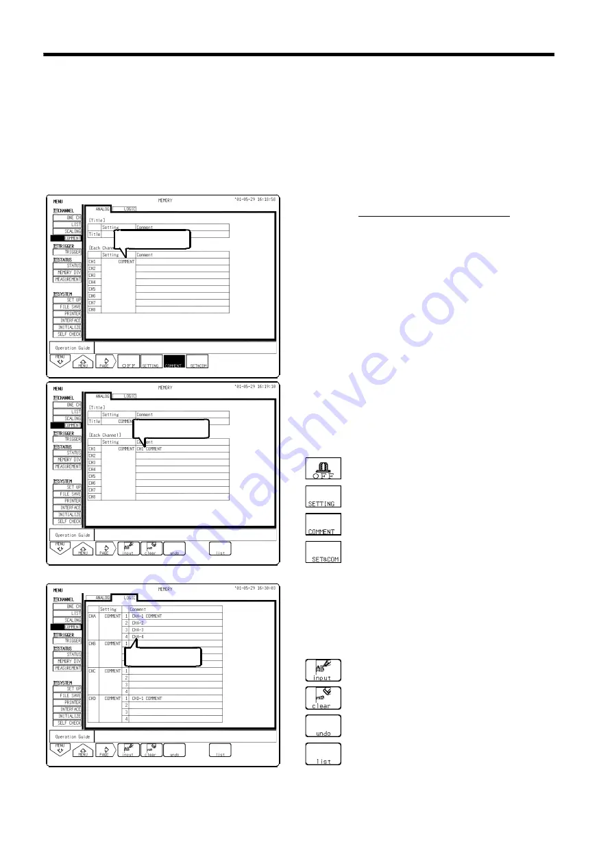 Hioki MEMORY HiCORDER 8855 Instruction Manual Download Page 128